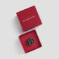Round Pin Brooch 03 - Black Hematite