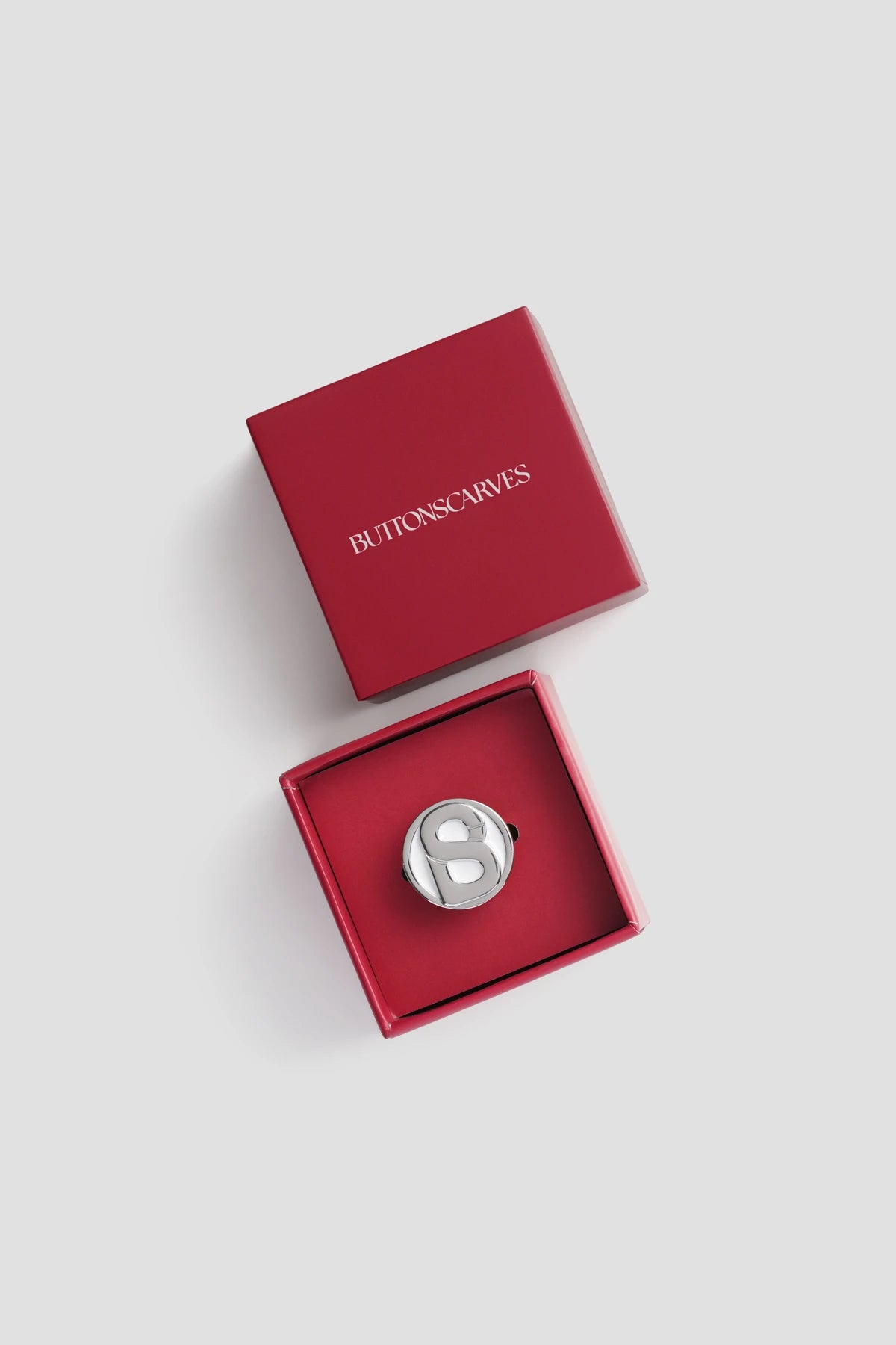 round pin brooch 03 in white silver by buttonscarves 