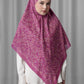 Samla de Fleur Tie Back Square - Boysenberry