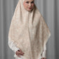 Samla de Fleur Tie Back Square - Gray Morn