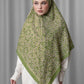Samla de Fleur Tie Back Square - Olive Branch
