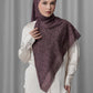 Samla de Fleur Tie Back Square - Plum