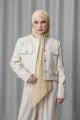 Samla de Fleur Tie Back Square - Sand