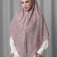 Samla de Fleur Tie Back Square - Twilight Mauve