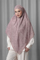 Samla de Fleur Tie Back Square - Twilight Mauve