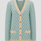 Signature Monogram Cardigan - Breeze