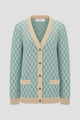 Signature Monogram Cardigan - Breeze