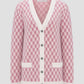 Signature Monogram Cardigan - Macaron