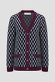 Signature Monogram Cardigan - Maritime
