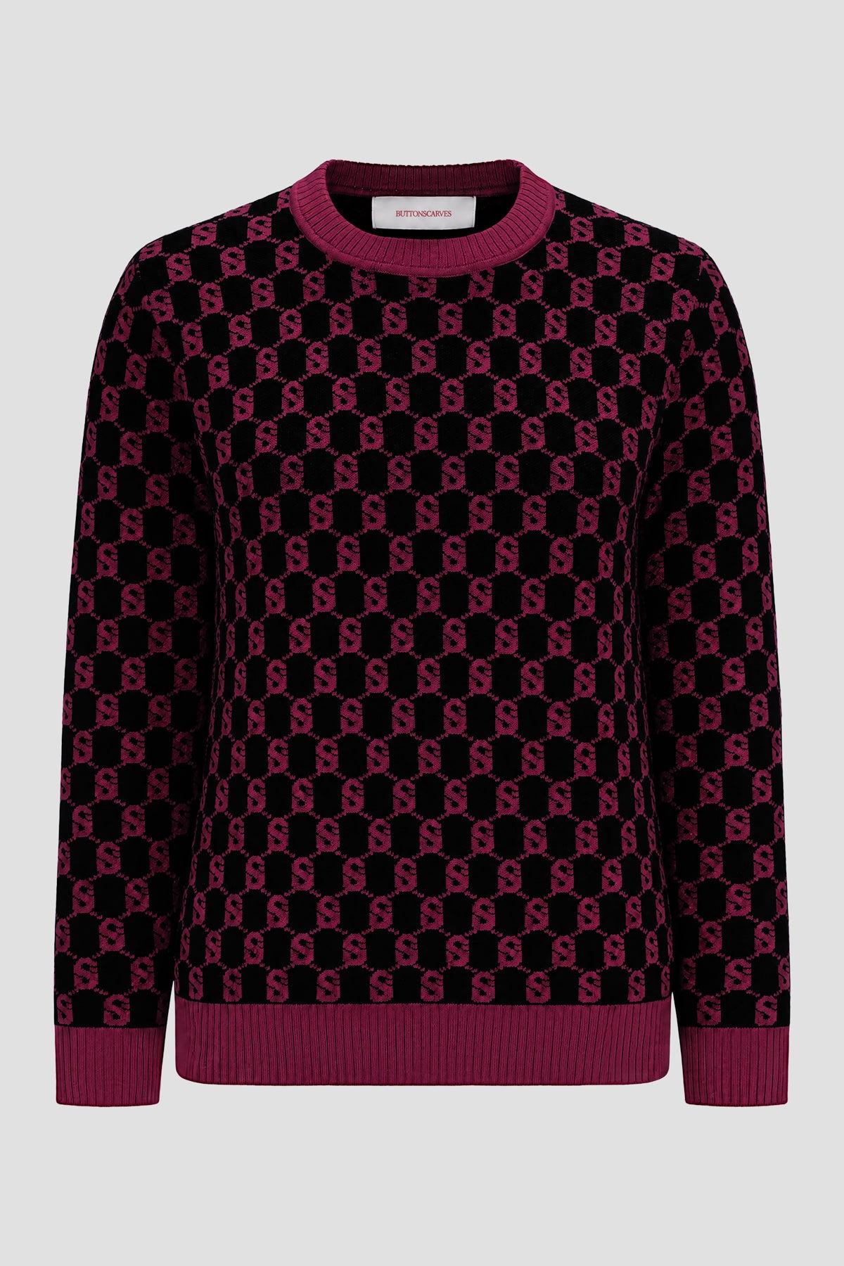 Signature Monogram Sweatshirt - Magenta