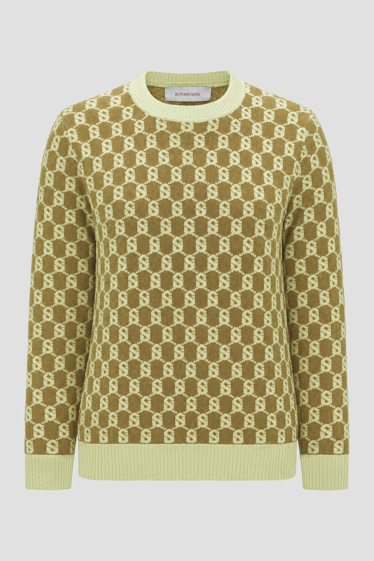Signature Monogram Sweatshirt - Moss