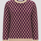 Signature Monogram Sweatshirt - Dark Plum
