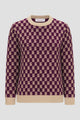 Signature Monogram Sweatshirt - Dark Plum