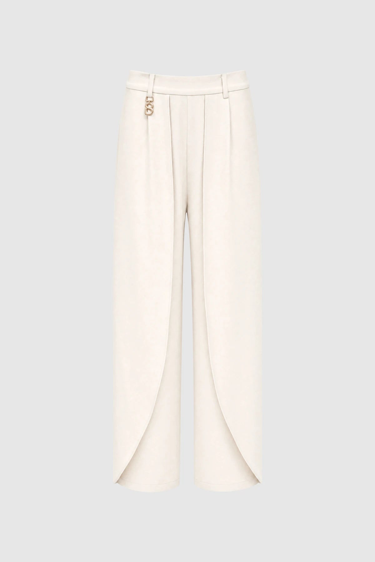 Signature Wide Pants - Cream