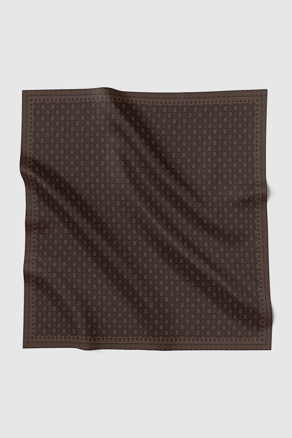 Songket Square - Mahogany