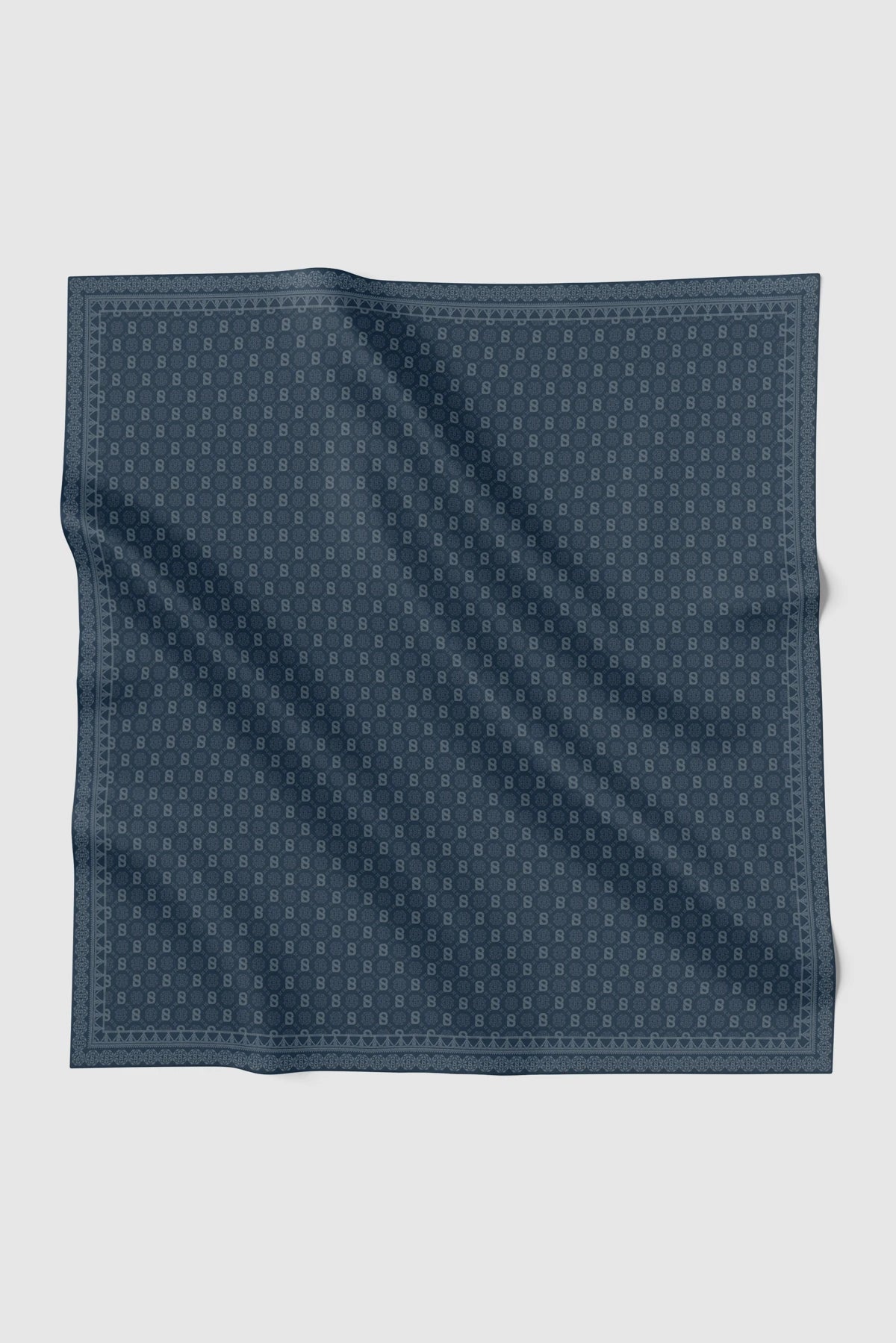 Songket Square - Maritime Blue