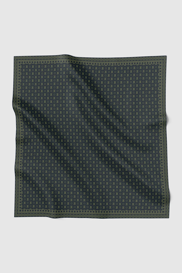 Songket Square - Peacock