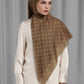 Songket Tie Back Square - Cinnamon