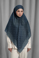 Songket Tie Back Square - Maritime Blue