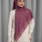 Songket Tie Back Square - Orchid