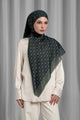 Songket Tie Back Square - Peacock
