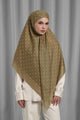 Songket Tie Back Square - Peanut