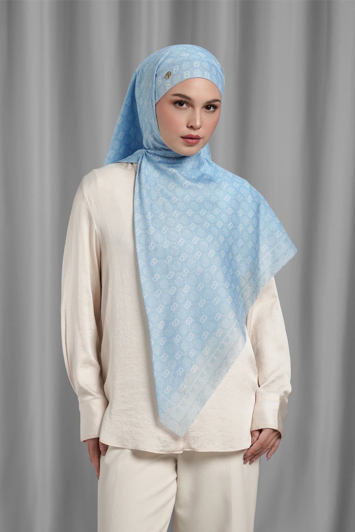 Songket Tie Back Square - River