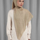 Songket Tie Back Square - Sand