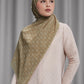 Songket Tie Back Shawl - Ginger