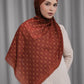 Songket Tie Back Shawl - Lychee
