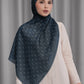 Songket Tie Back Shawl - Maritime Blue
