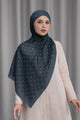 Songket Tie Back Shawl - Maritime Blue