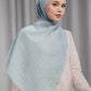 Songket Tie Back Shawl - Nickle