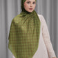 Songket Tie Back Shawl - Palm