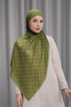 Songket Tie Back Shawl - Palm