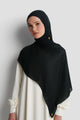 Tapis Viscose Shawl - Caviar