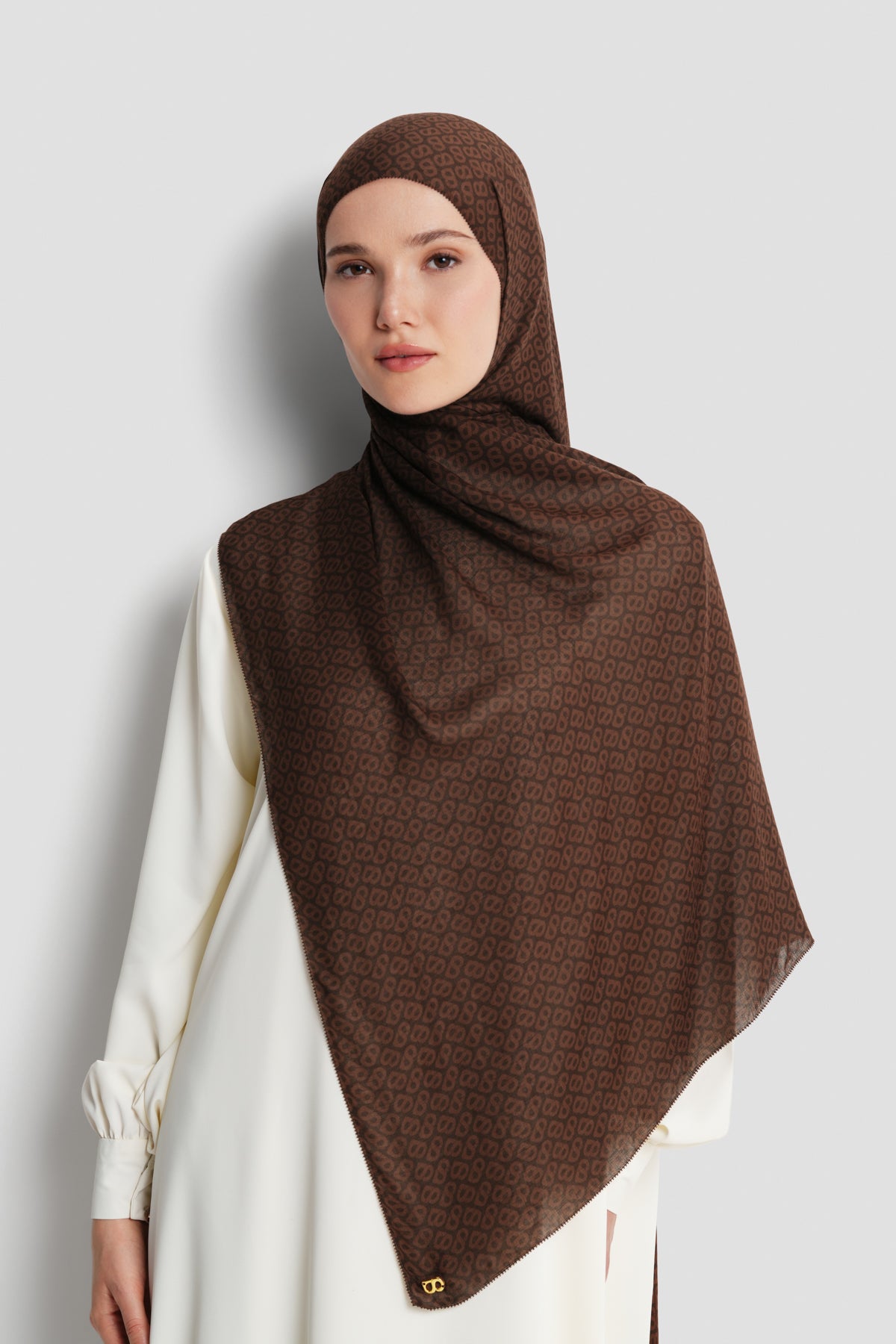 Tapis Viscose Shawl - Chicory Coffee