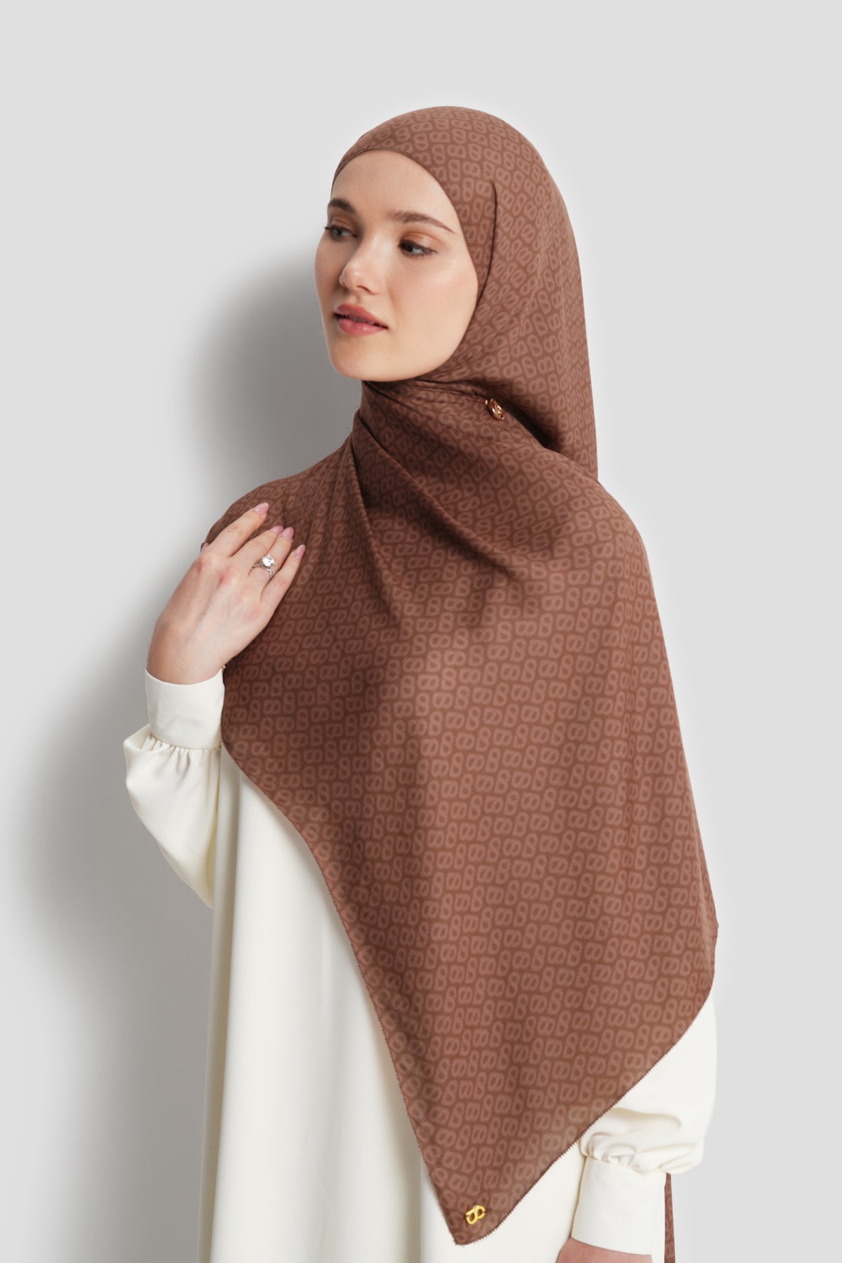 Tapis Viscose Shawl - Tiramisu
