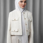 Tapis Tie Back Square - Bright White