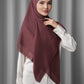 Tapis Tie Back Square - Red Dahlia