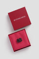 Twin Crystal Petite Brooch - Hematite