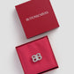 Twin Petite Brooch - Silver