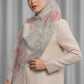 Under The Sea Tie Back Shawl - Clam