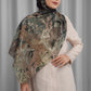 Under The Sea Tie Back Shawl - Orca