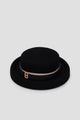 vera hat in black by buttonscarves 