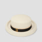 vera hat in broken white by buttonscarves 