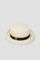 vera hat in broken white by buttonscarves 
