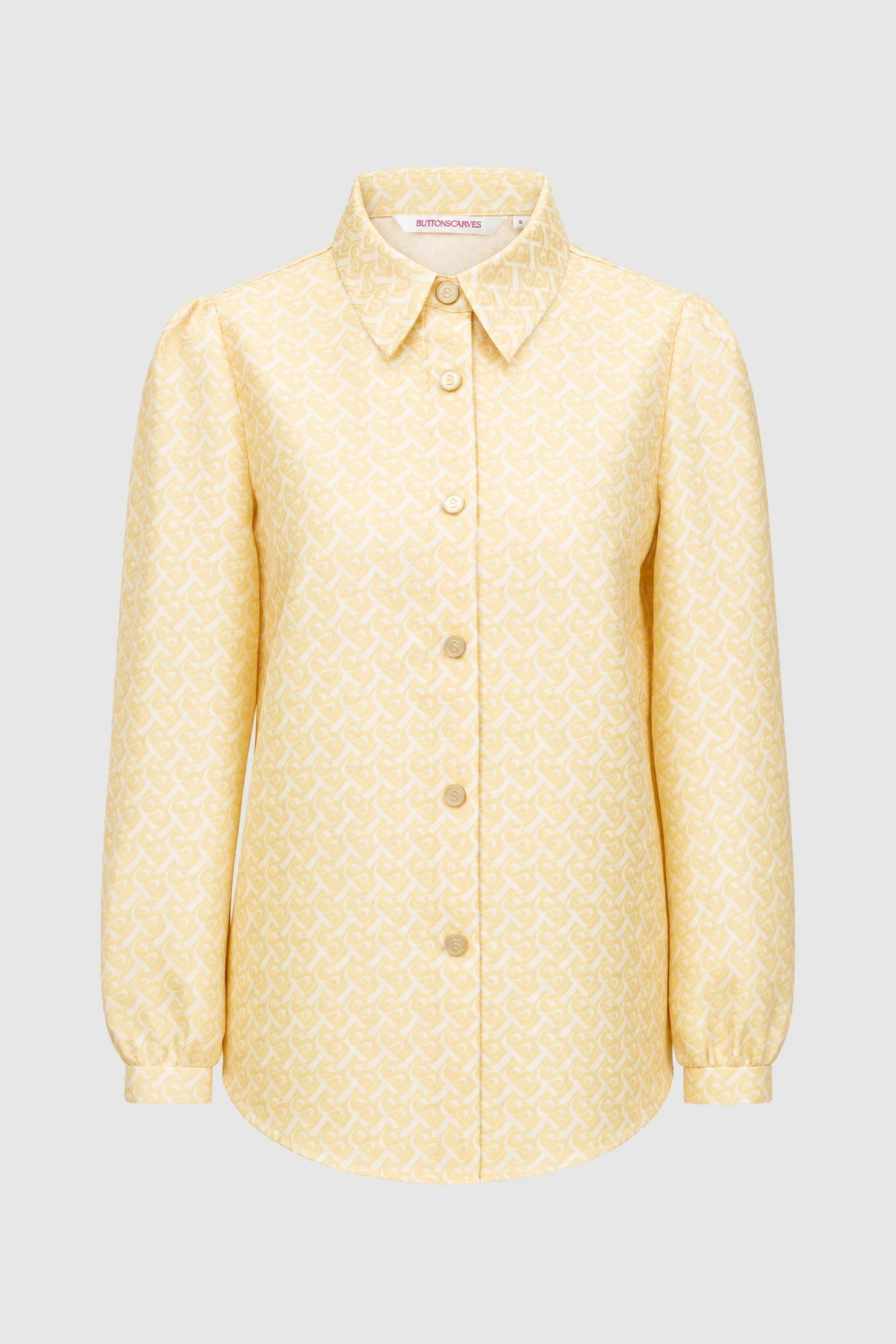 Verena Puff Shirt - Butter Yellow