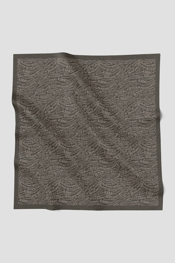 Waves Monogram - Seal Brown