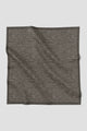 waves monogram printed square scarf in seal brown by buttonscarves 